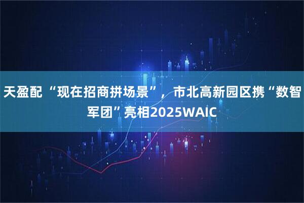 天盈配 “现在招商拼场景”，市北高新园区携“数智军团”亮相2025WAIC